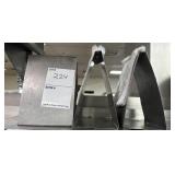3 SS bagging racks