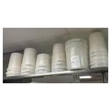 22x$ - Plastic assorted size stock buckets
