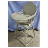 Child's convertible high chair/potty chair in whit