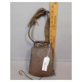 Cast metal Cow Bell with leather strap