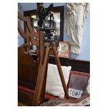 Vintage transit on stand