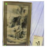 Chinese Brush painting Triple Water Fowl in Southe