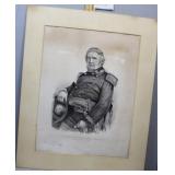 Currier and Ives Print of 'Lieut. Gen. Winfield
