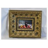 Ornate gold gilded botanical theme frame - 15' x 1