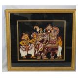 Framed Betak of framed elephant