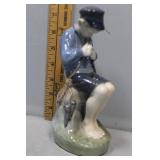 Royal Copenhagen fisherman - 7.5' H