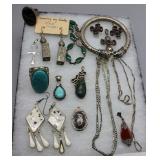 Sterling jewelry items