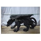 Dragon Base Oval Coffee table with fiberglass cons