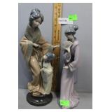 NAO Asian Woman and child & Zophin Asian lady with