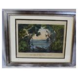 Currier & Ives Framed print