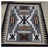 Hand loomed Southwestern design blanket