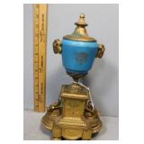 Cast Bronze French Mantle centerpiece with HP porc