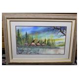 Original Acrylic on Canvas of Native American