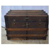 Flat Top Steamer Trunk