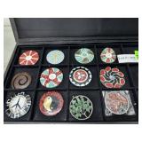 12 Resin Mosaic Trivets/pendants
