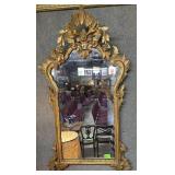 19th Century Italian Rococo-style carved gilt mirr