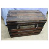 Steamer Trunk with wooden slates