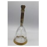 Towle Crystal and Sterling Bell 376/5000