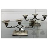 Pair Sterling Candelabras - 480.7 gtw