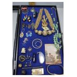 Assorted Costume & Sterling, Jewelry, & trinkets