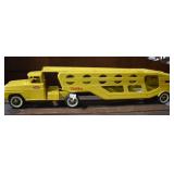Tonka Car Hauler in yellow paint