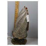 Art Deco Ribbon Table Nightlight - 6' x 6' x 16.5'