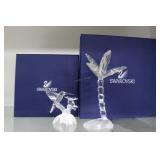 Two Swarovski Figures with original boxes: Palm tr
