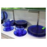 Cobalt dinnerware