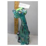 Fenton Carnival glass Alley Cat figurine
