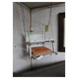 Child's Antique Wooden Swing