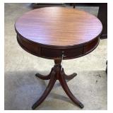 Round Mahogany Table