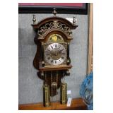 Dutch Warmink Sallander Wall Clock with open weigh