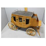 Overland Stage wooden toy carriage