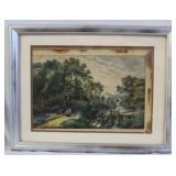 Currier and Ives Framed print