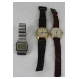 Seiko watches (3), 1- 23 jewel, quartz 30003,