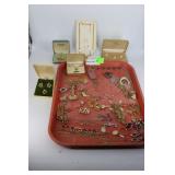 Jewelry, pins, necklaces, costume & g.f.