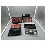 Four US Mint Proof Set incl one Silver set of 1992