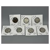 Canadian Coins with Silver: (1) 1881-H One-Cent; (