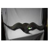 Eagle in Flight metal sculpture, original - 42' w