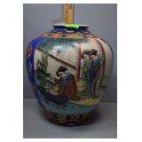 Chinese floral vase 13' H