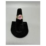 10kt pink ring 4gtw