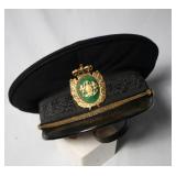 Danish police dress uniform hat