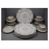 WmGuerin & Co Limoges china incl 5 plates (one wit