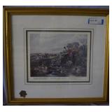 'Bachelor's Hall Plate 3' matted and framed print