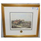 'Bachelor's Hall Plate 4' matted and framed print