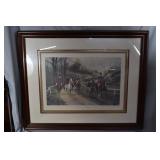 'The First of November' framed print 33' x 27'