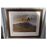 'Snows at Dawn' by John P Cowman Ducks Unlimited f