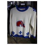 Quebec Nordiques NHL sweater