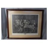 'The County Attorney & his clients' framed plate 2