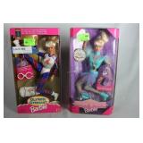 Two NIB Olympic Barbie's - Skater & Gymnast